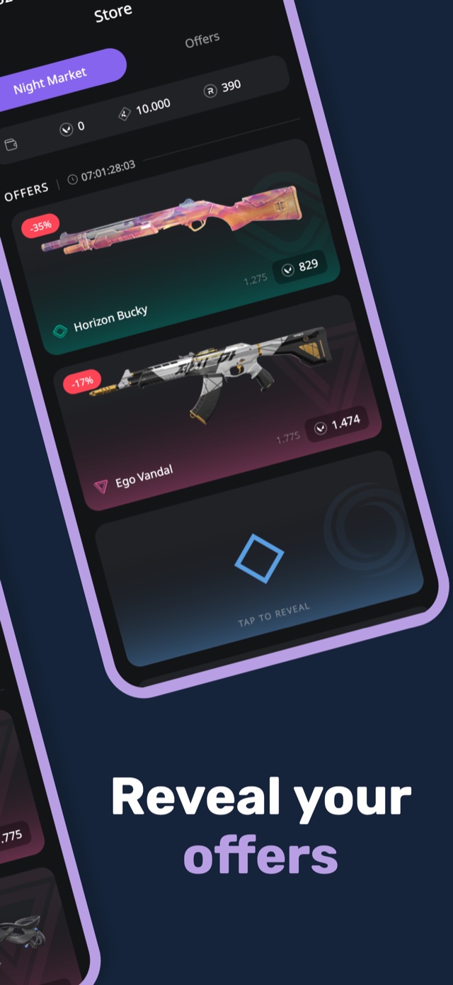 Store offers revealed in the app