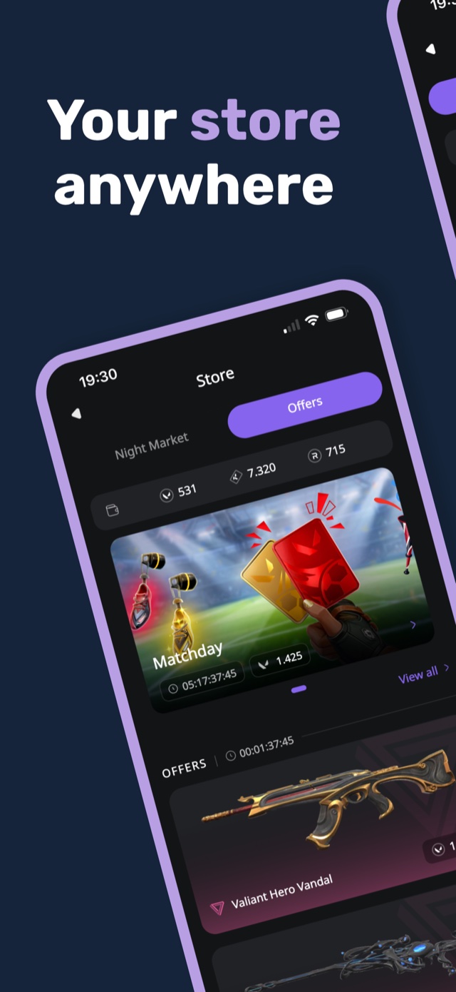 Unified store with night market, offers and accessories